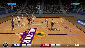 NBA Live 09 (ES) screen shot game playing